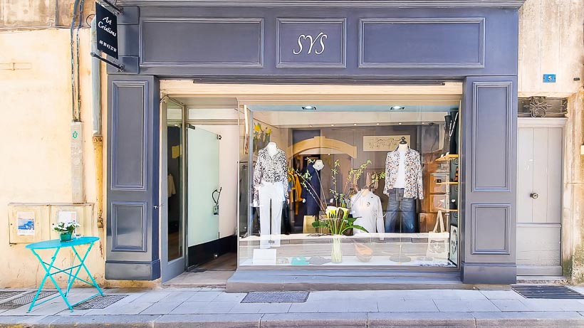 Boutique mode SYS Sol y Sombra à Arles