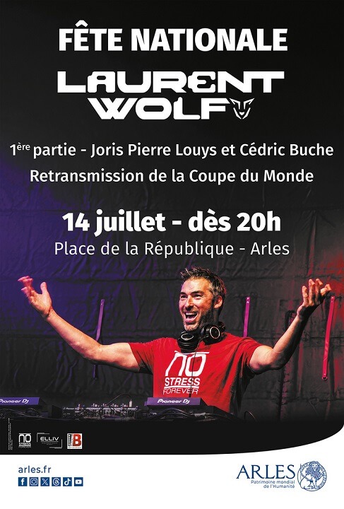 Fête nationale 14 juillet 2026 à Arles