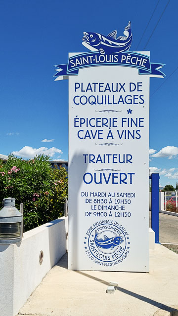 Poissonnerie Saint Louis Pêche à Arles, St Martin de Crau