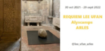 Exposition Requiem Lee Ufan 2022 aux Alyscamps à Arles