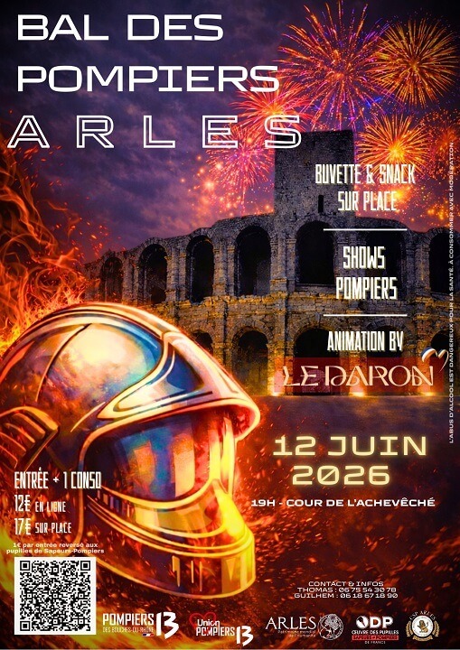 Bal des Pompiers d'Arles 2026
