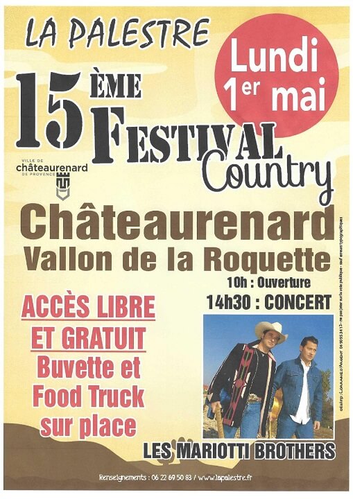 Festival Country 2023 à Châteaurenard
