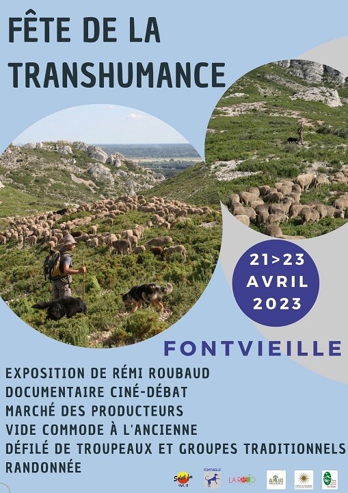 Fête de la Transhumance 2023 à Fontvieille Alpilles