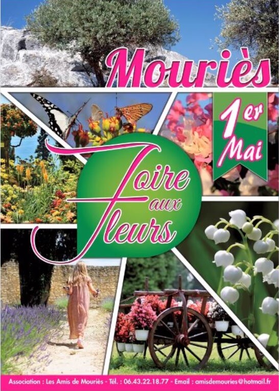 Foire aux Fleurs et aux Jardins 2022 à Mouriès dans les Alpilles