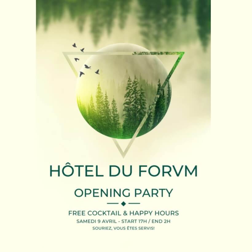 Opening Party 2022 à l'hôtel du Forum à Arles le 9 avril
