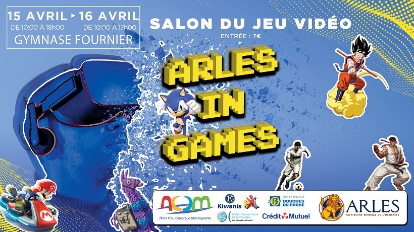 Salon du jeu vidéo Arles in Games 2023