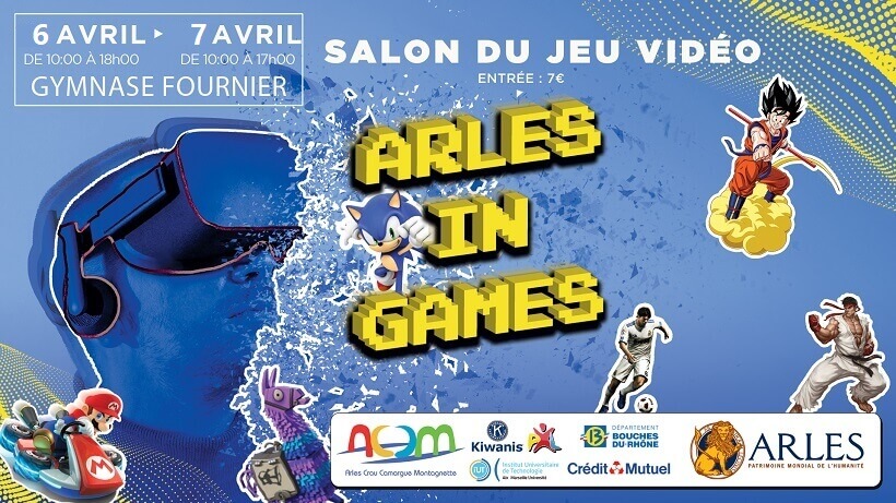 Salon du jeu vidéo Arles in Games 2024