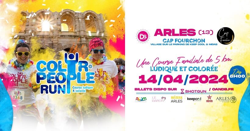 Color People Run 2024 à Arles