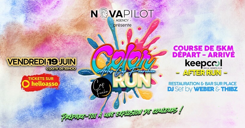 Color Run 2026 à Arles