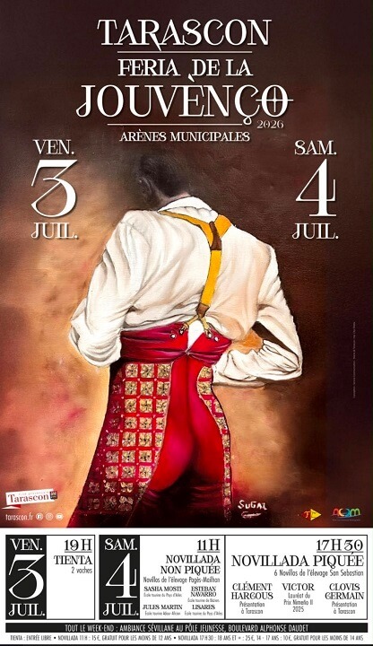 feria-jouvenco-2026-tarascon-affiche Féria de la Jouvenço 2026 à Tarascon