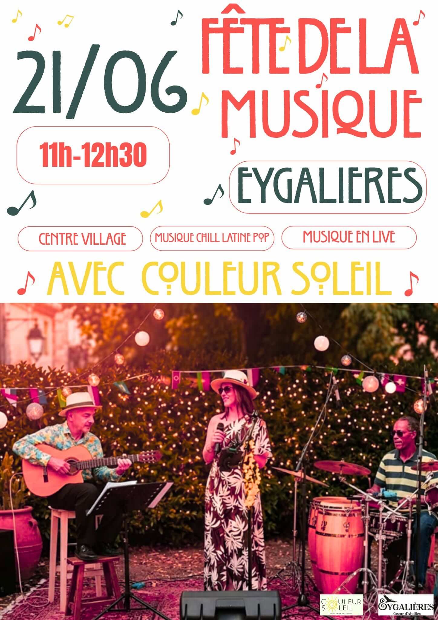 Fête de la Musique 2026 à Eygalières