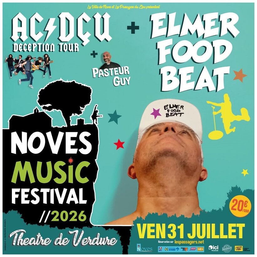 Noves Music Festival 2026 à Noves - Concert Elmer Food Beat