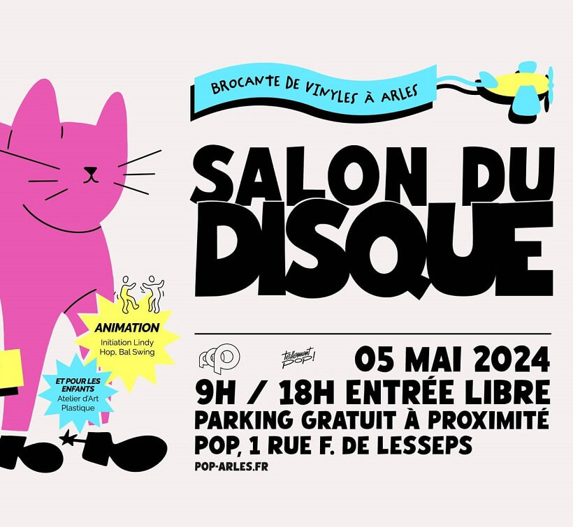 Salon du Disque 2024 à POP Arles