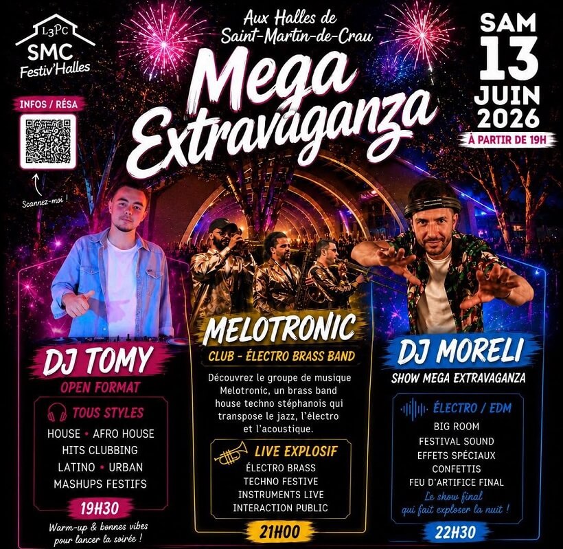 Summer Festiv'Halles 2026 à Saint Martin de Crau