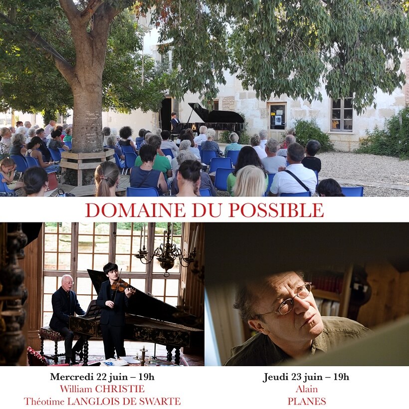 Festival Domaines de la Musique 2022 à Mas Thibert à côté d'Arles
