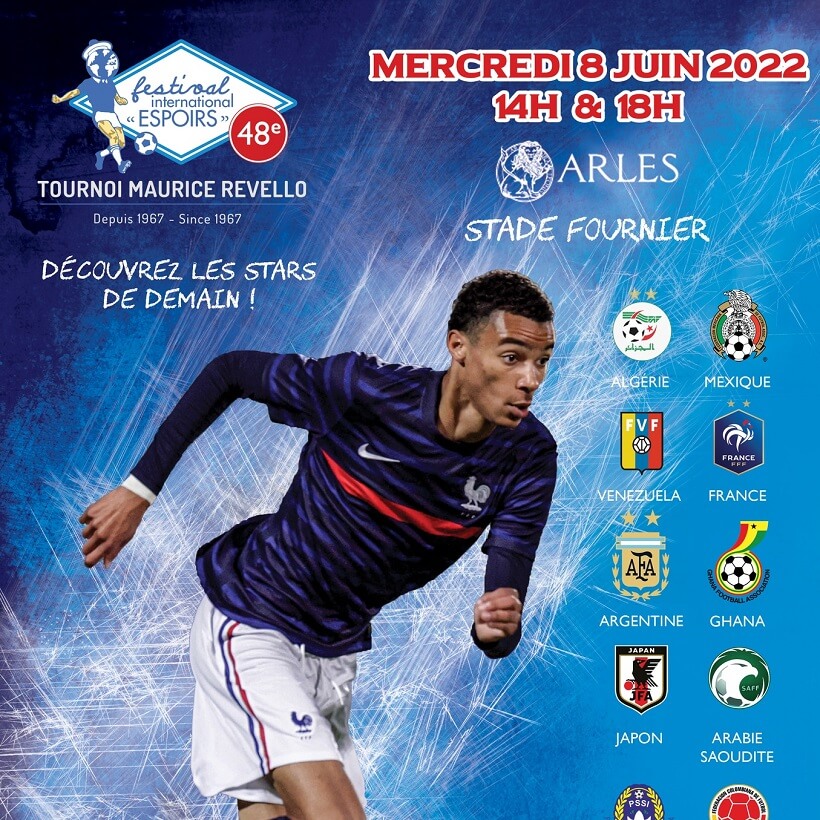 Festival international de Football Espoirs Maurice Revello 2022 à Arles