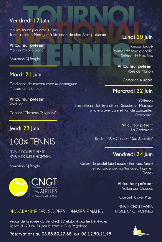 Tournoi de tennis La Raquette d'Eyguières 2022