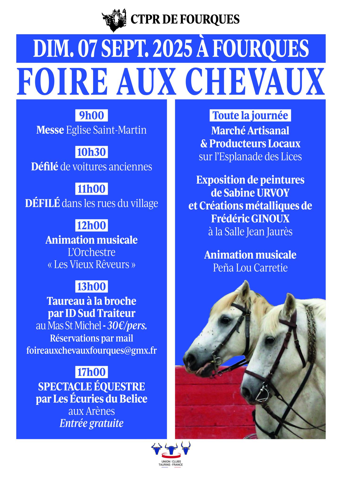 Foire aux Chevaux Fourques 2025
