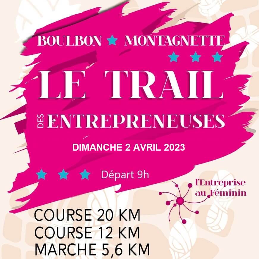 Trail des Entrepreneuses du Pays d'Arles 2023 à Boulbon