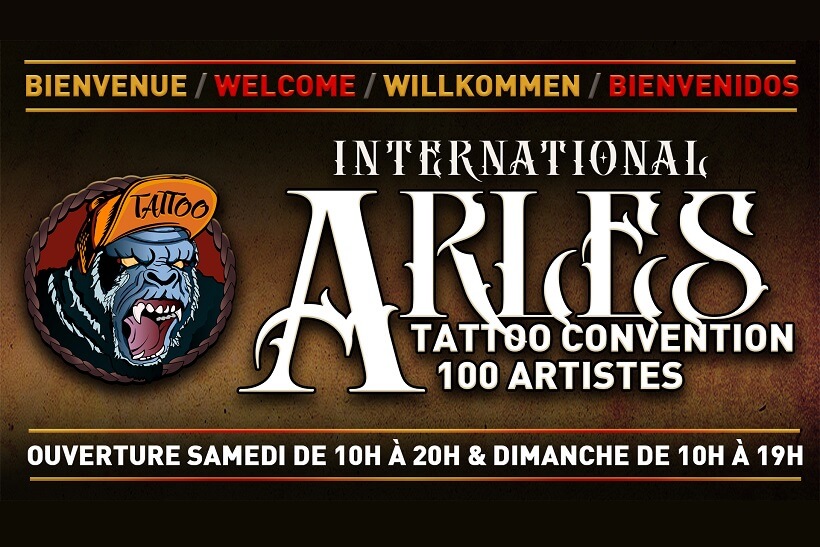 International Arles Tattoo Convztion 2022 au Palais des Congrès d'Arles