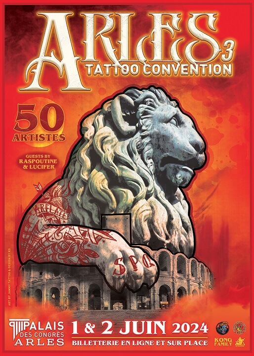 Arles Tattoo Convention 2024 à Arles