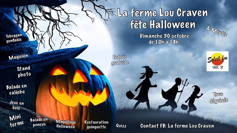 Halloween 2022 à Arles et en Camargue / Ferme Lou Craven à Moulès