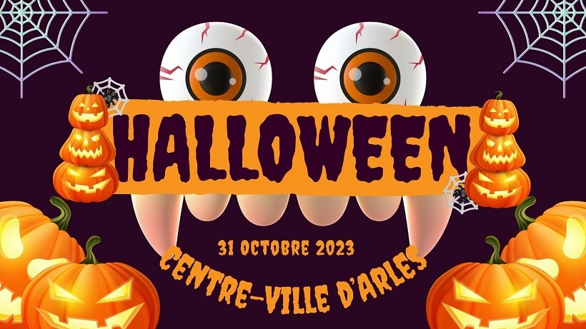 Halloween 2023 dans le centre-ville d'Arles
