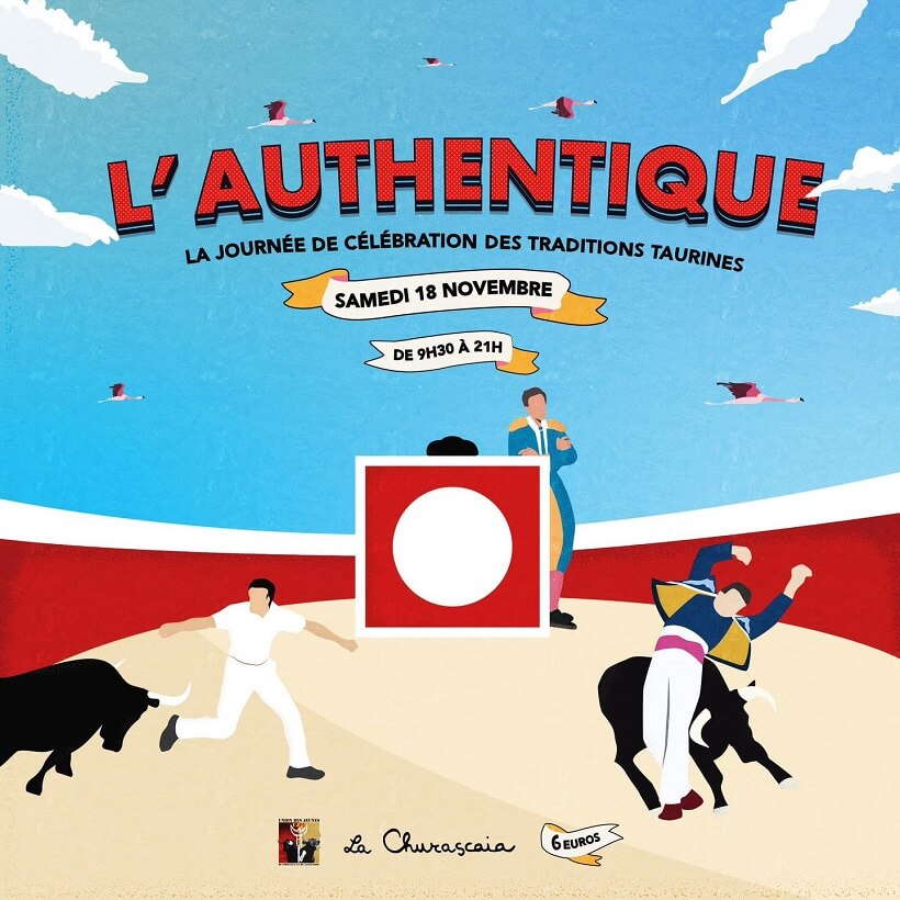 Journée l'Authentique 2023 de la jeunesse Taurine Française le 18 novembre à la Churascaia