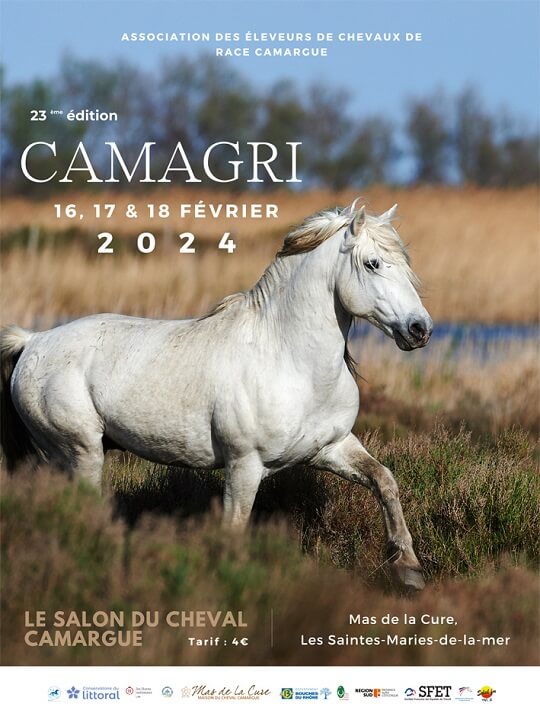 Camagri 2024, le salon du cheval Camargue aux saintes Maries de la Mer