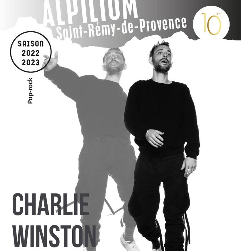 Concert Charlie Winston à l'Alpilium de St Rémy de Provence le 11 mars 2023