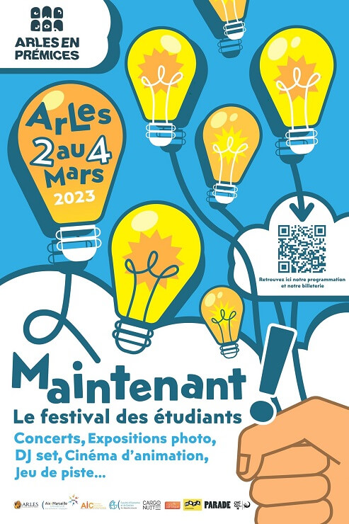 Affiche Festival Maintenant ! 2023 à Arles