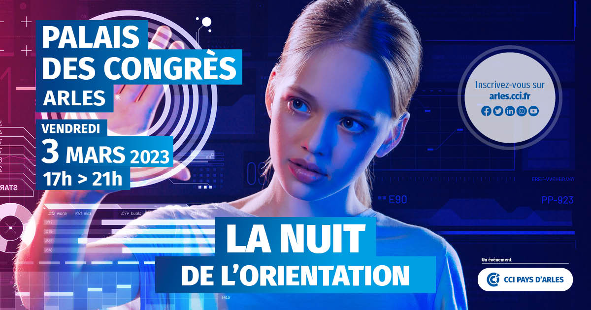Nuit de l'Orientation 2023 à Arles
