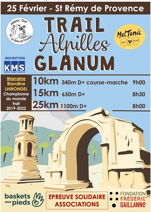 Trail Alpilles Glanum 2024 à Saint Rémy de Provence