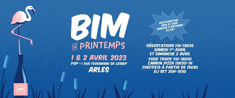 Festival BIM de Printemps 2023 chez POP à Arles