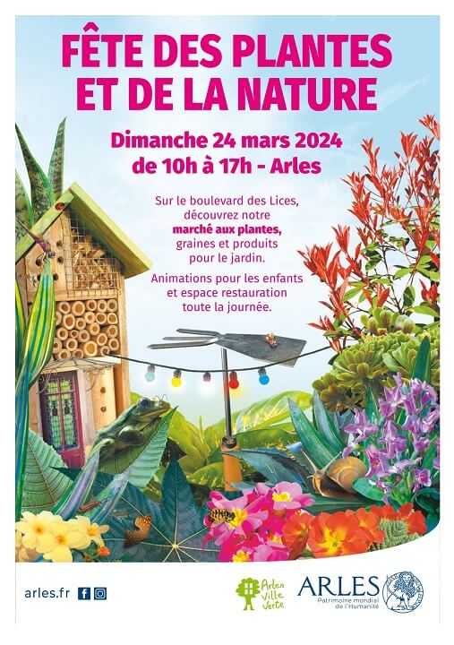Fête des Plantes et de la nature 2024 à Arles