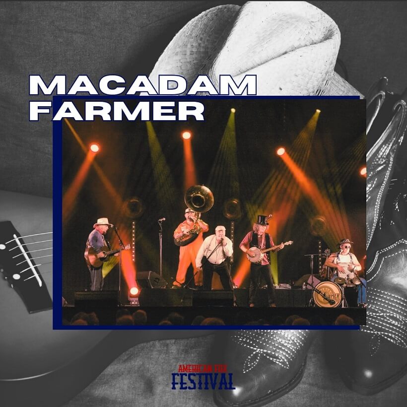 Concert Macadam Farmer au American Fox festival 2024 à Châteaurenard