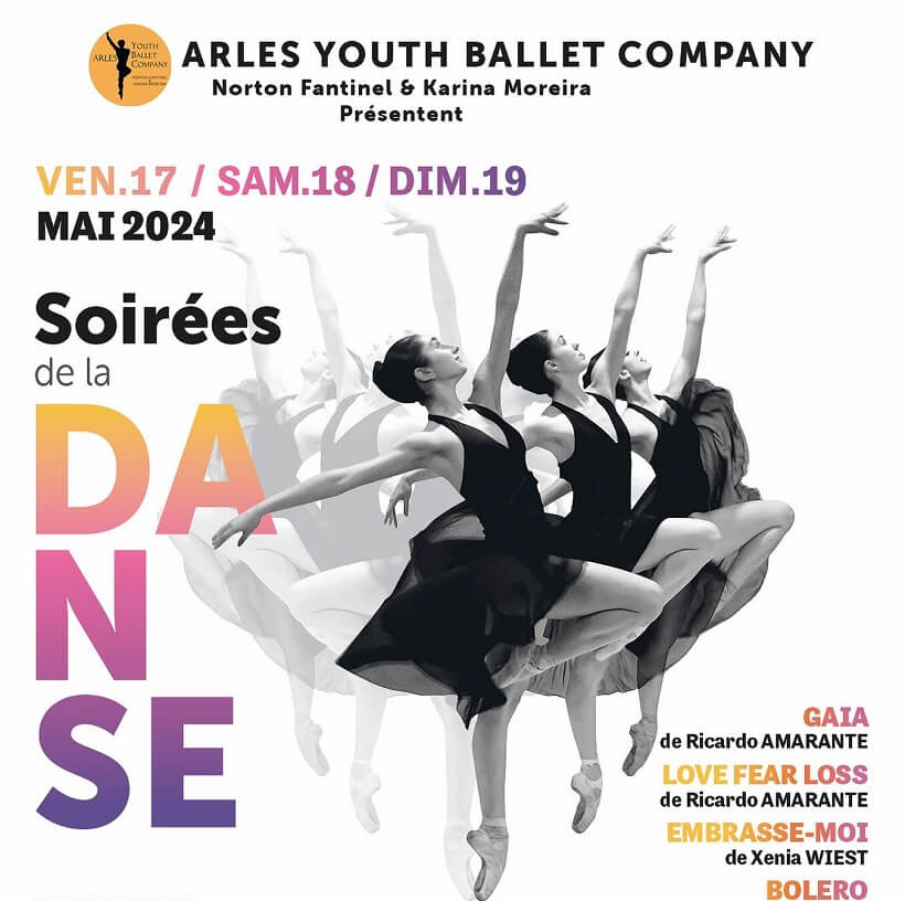 Soirées de la Danse 2024 du Arles Youth Ballet Company à Fourques