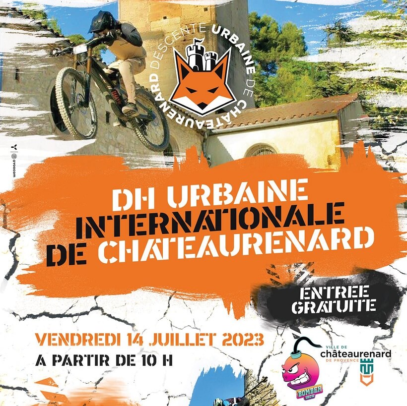 Descente Urbaine 2023 à Châteaurenard, le rdv des fous du vélo