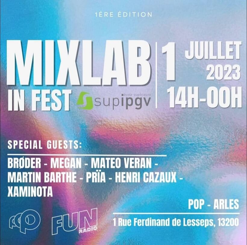 Festival Its Mixlab 2023 à Arles - Festival electro en Camargue