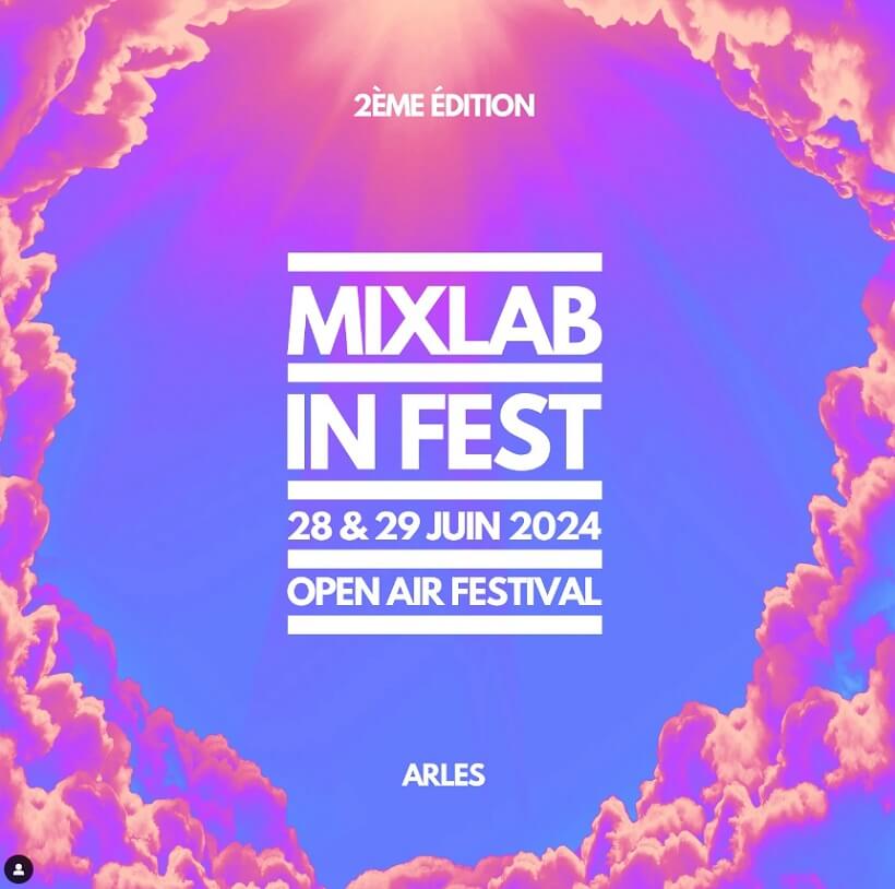Festival electro Mixlab in Fest 2024 au théâtre antique d'Arles