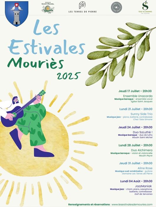 Les Estivales de Mouriès 2025