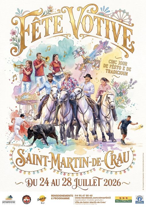 Fête votive 202- à Saint Martin de Crau - Programme