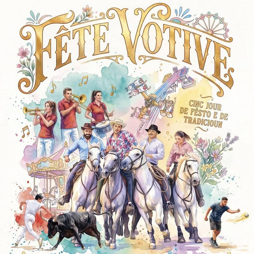 Fête votive 202- à Saint Martin de Crau - Programme