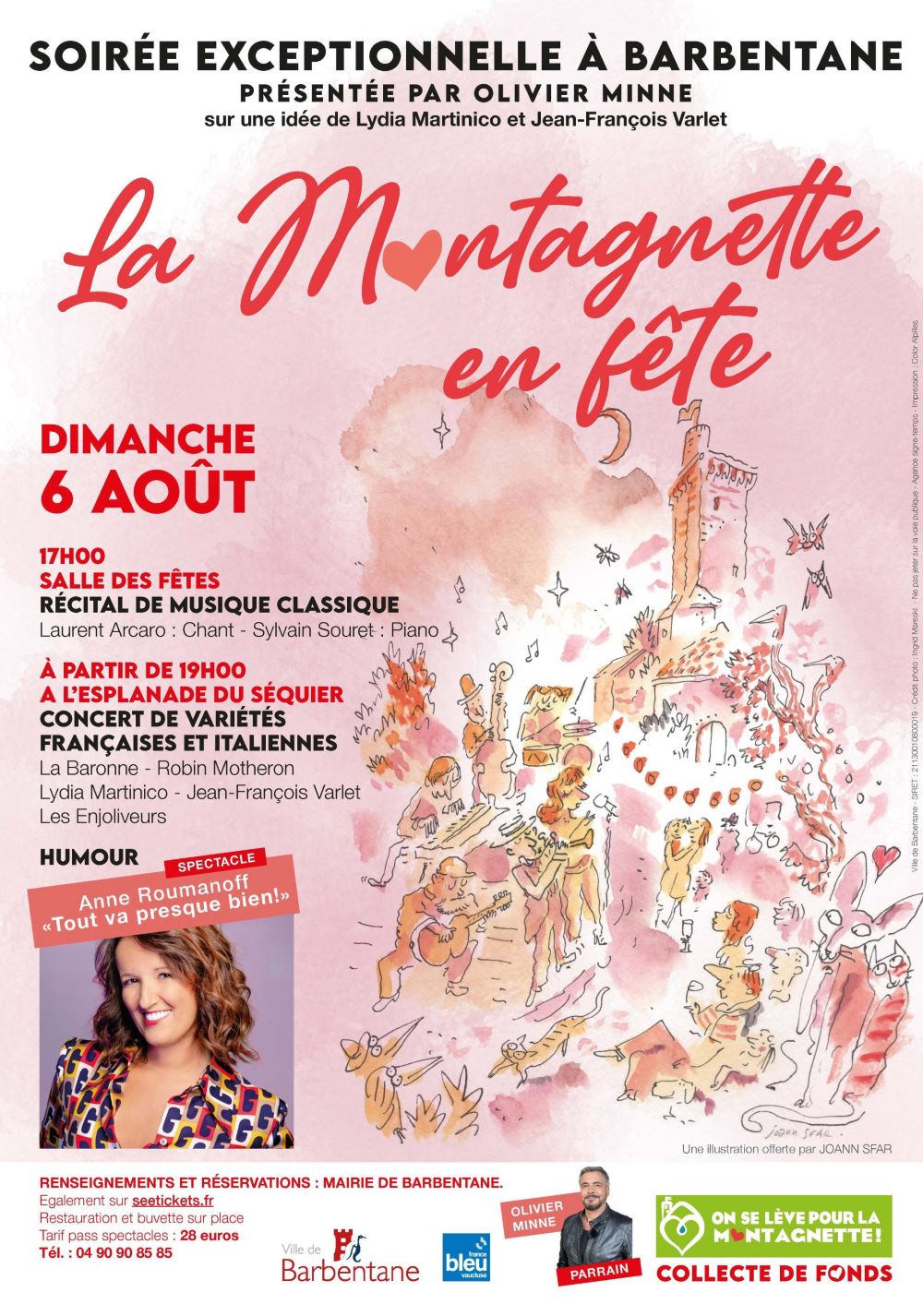 la montagnette en fête à barbentane programme