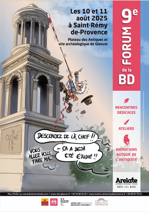 forum de la bd 2025 à Saint Rémy de Provence Arelate Hors les murs