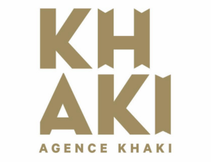 Logo de l'Agence Khaki à Saint Rémy de Provence, architecte d'intérieur et scénographie