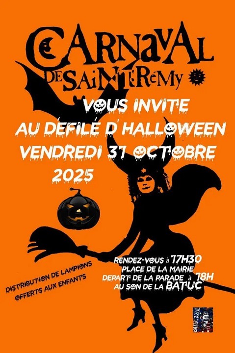 Halloween 2025 à Saint Rémy, Châteaurenard et dans les Alpilles