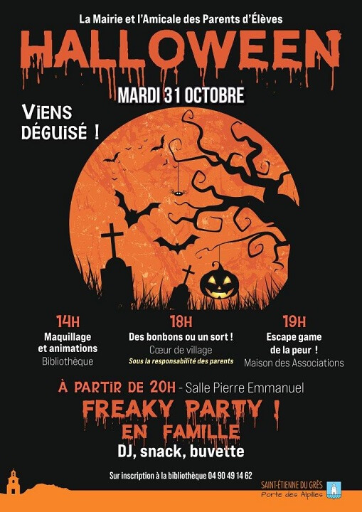 Halloween 2023 à Saint Etienne du Grès