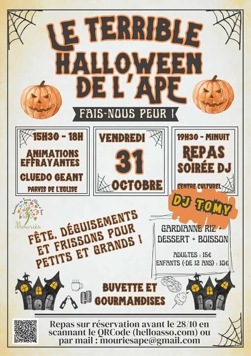 Halloween 2025 à Saint Rémy, Châteaurenard et dans les Alpilles