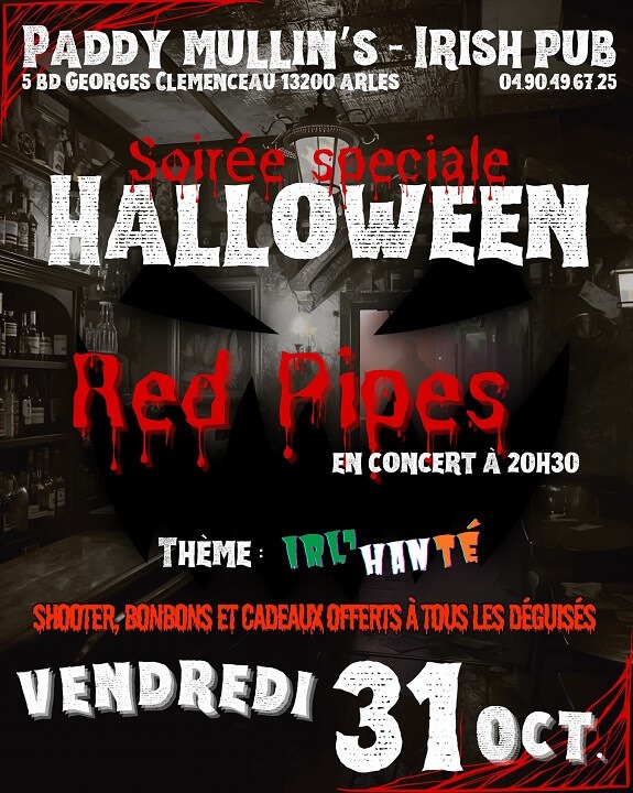 halloween-pub-arles-2025 Halloween 2025 Arles, Crau et Camargue